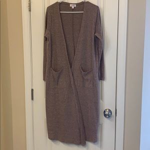 LuLaRoe Sarah - M - Heathered purple